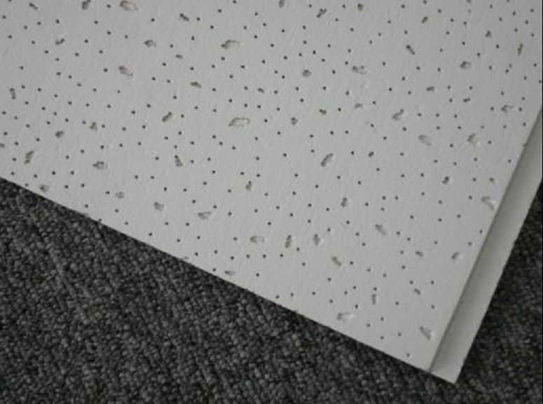Acoustic Rh95 Fine Fissured Mineral Fiber Ceiling (Tegular/revealed)