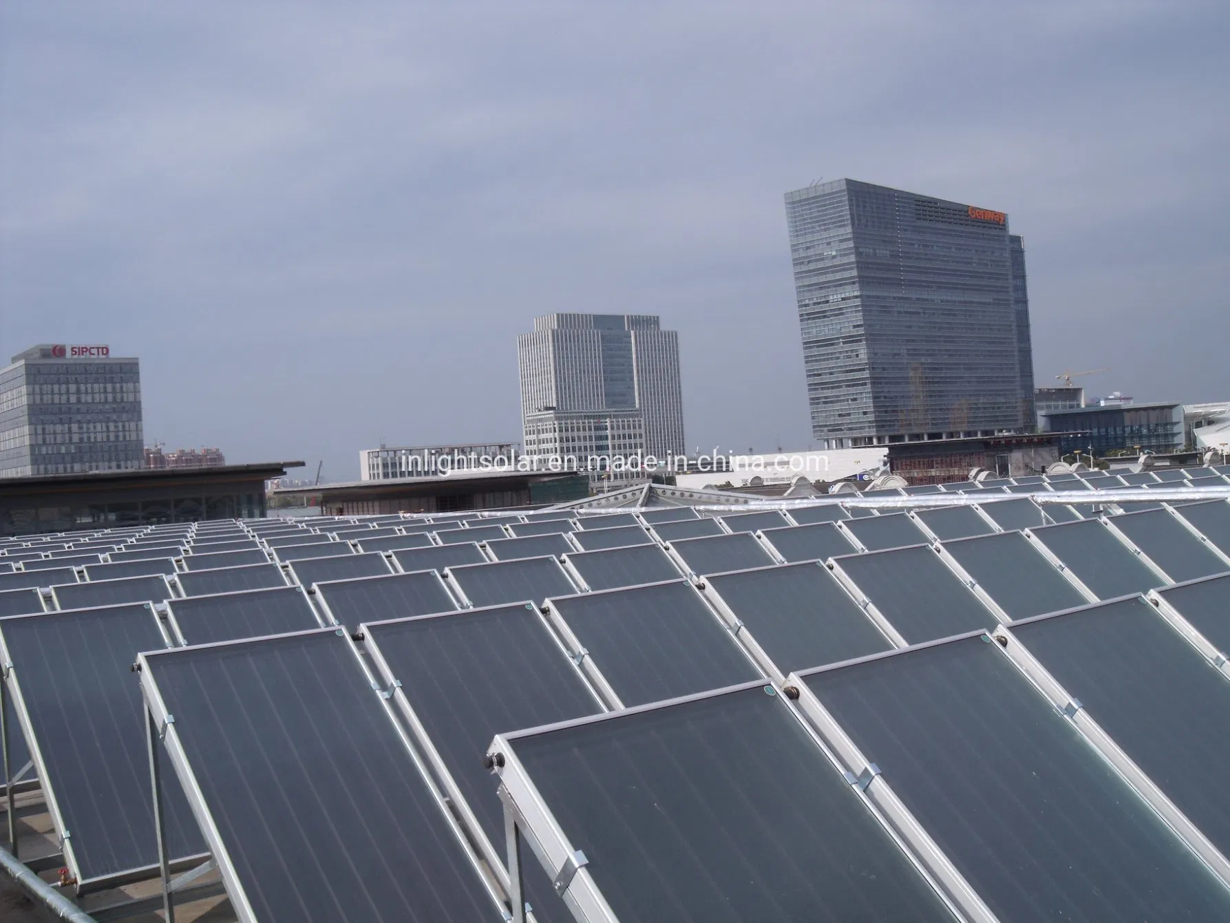 Плоский солнечный водонагреватель 2000 л