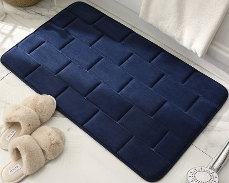 Soft, Non-Slip, Super Absorbent, Quick Drying Bathroom Mat Machine Washable