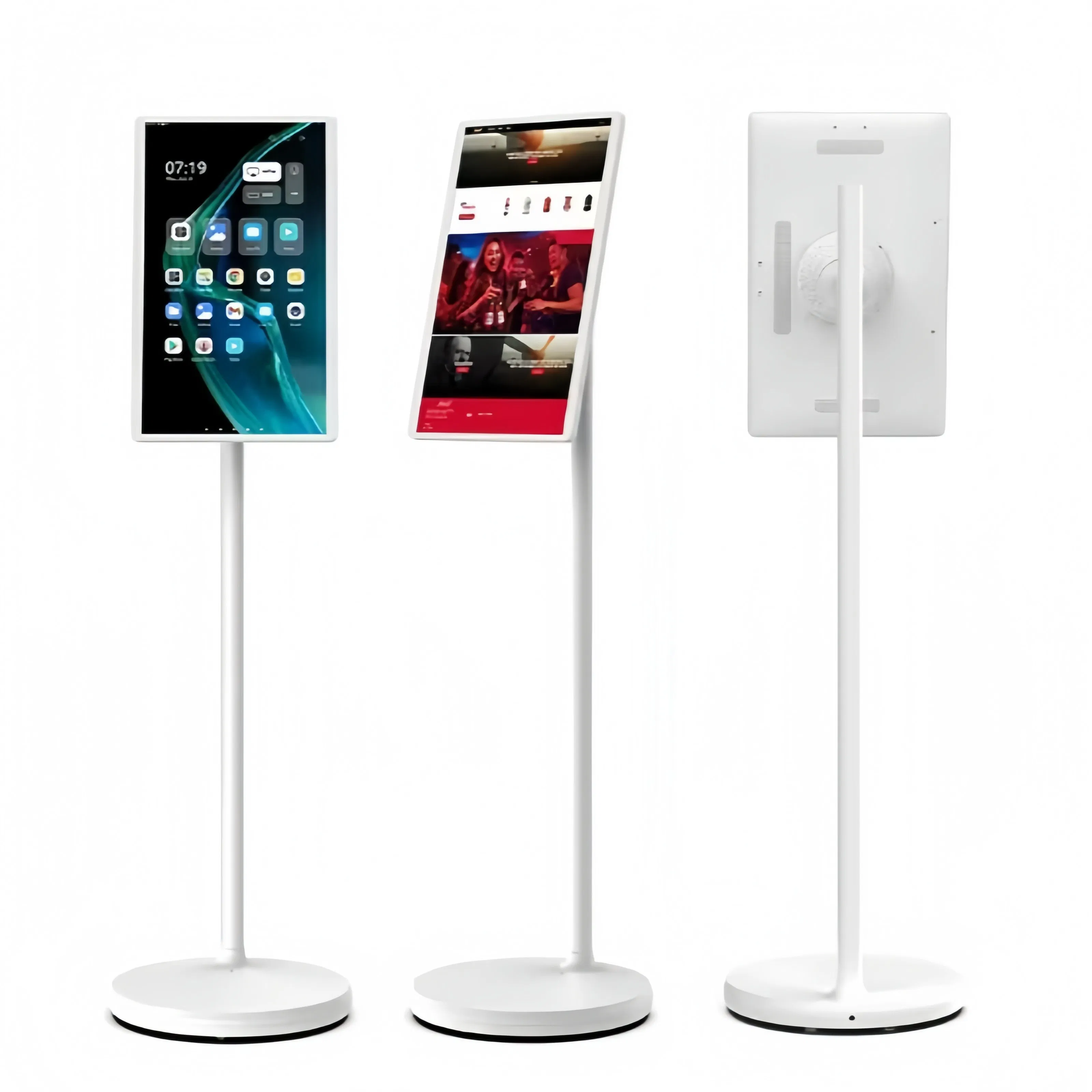 27-дюймовый портативный смарт-телевизор с батареей и сенсорным экраном