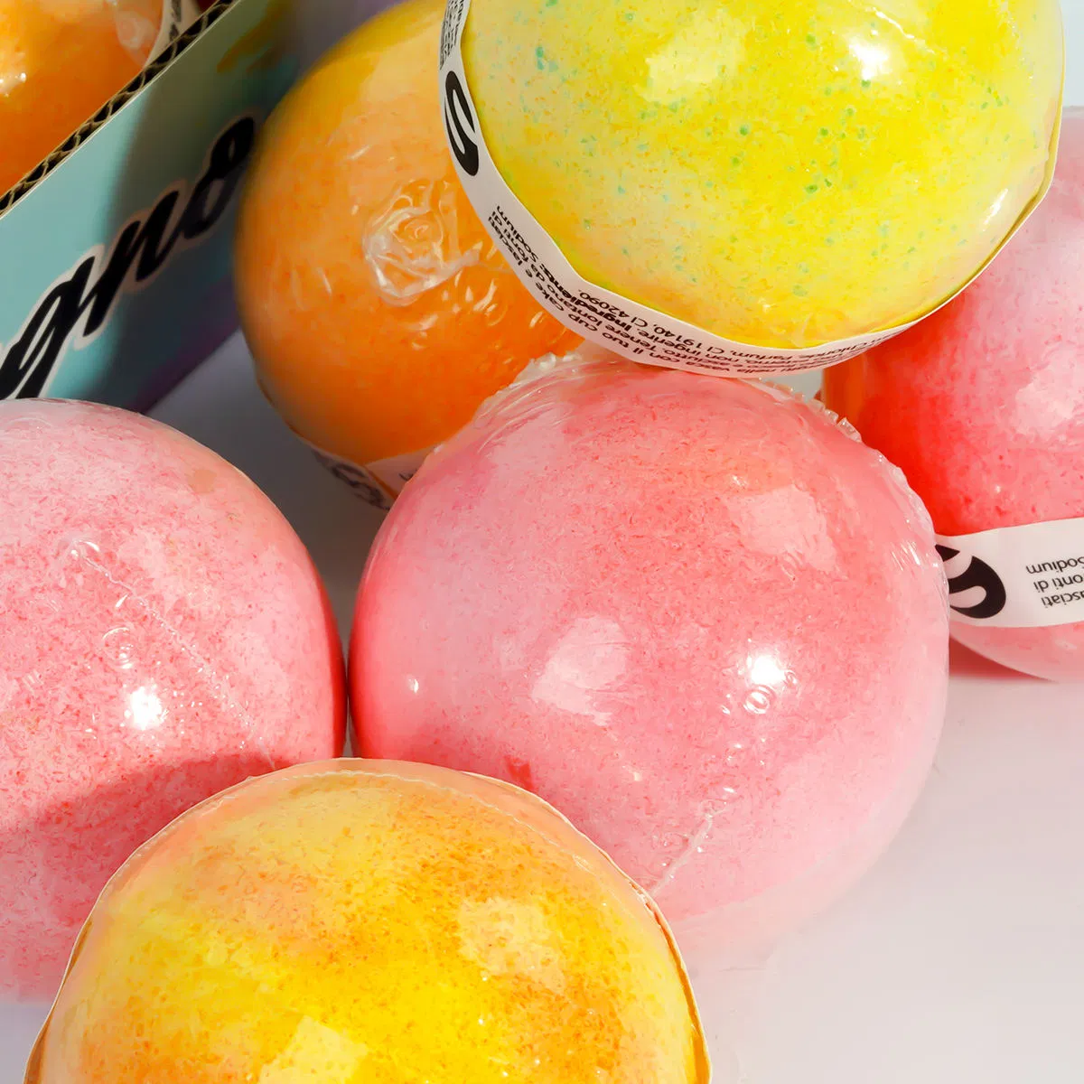 Colorful Bath Bombs Gift Set for Relaxing Self-Care Moments