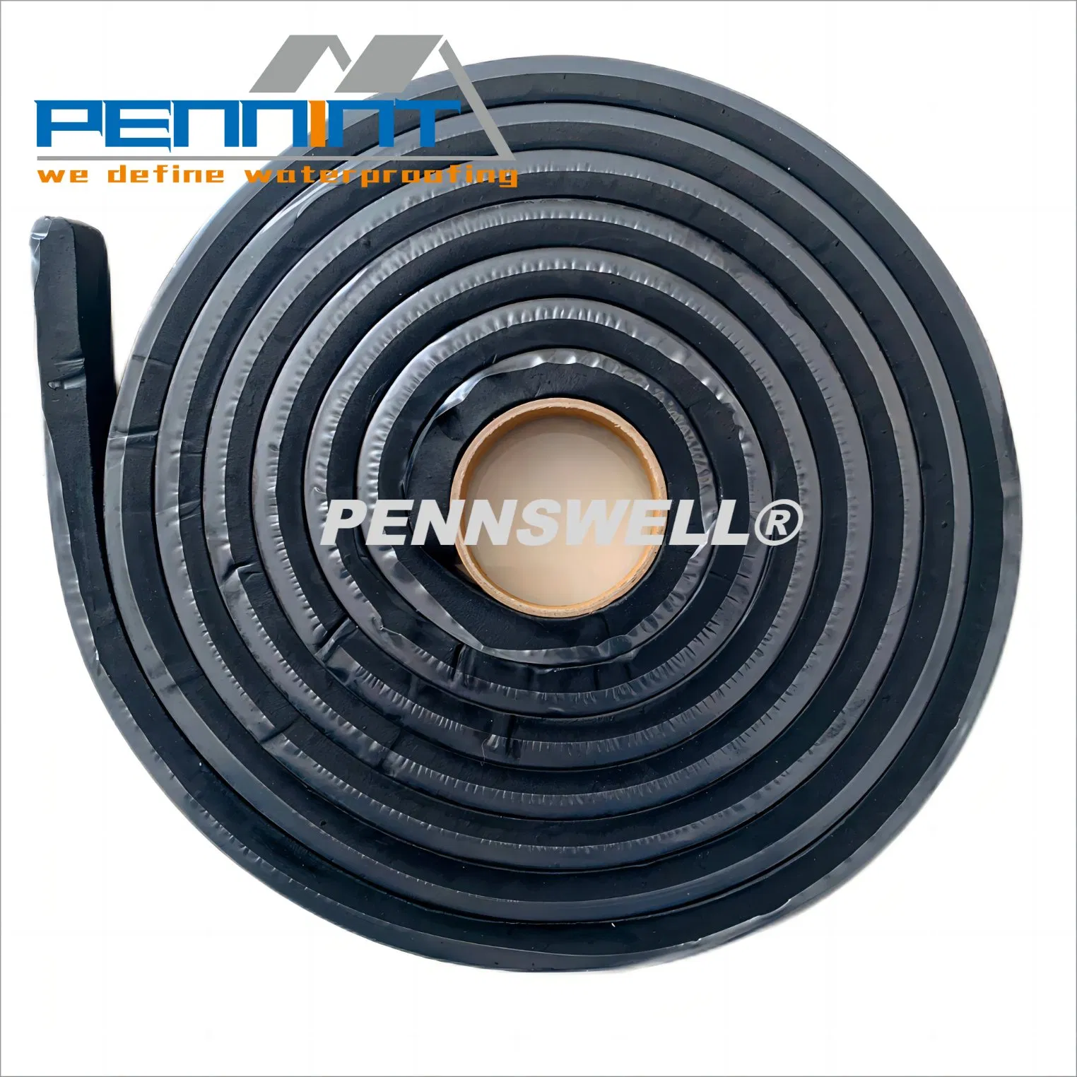 Hydrophilic Swelling Vulcanized Rubber Bentontie Waterstop Strip