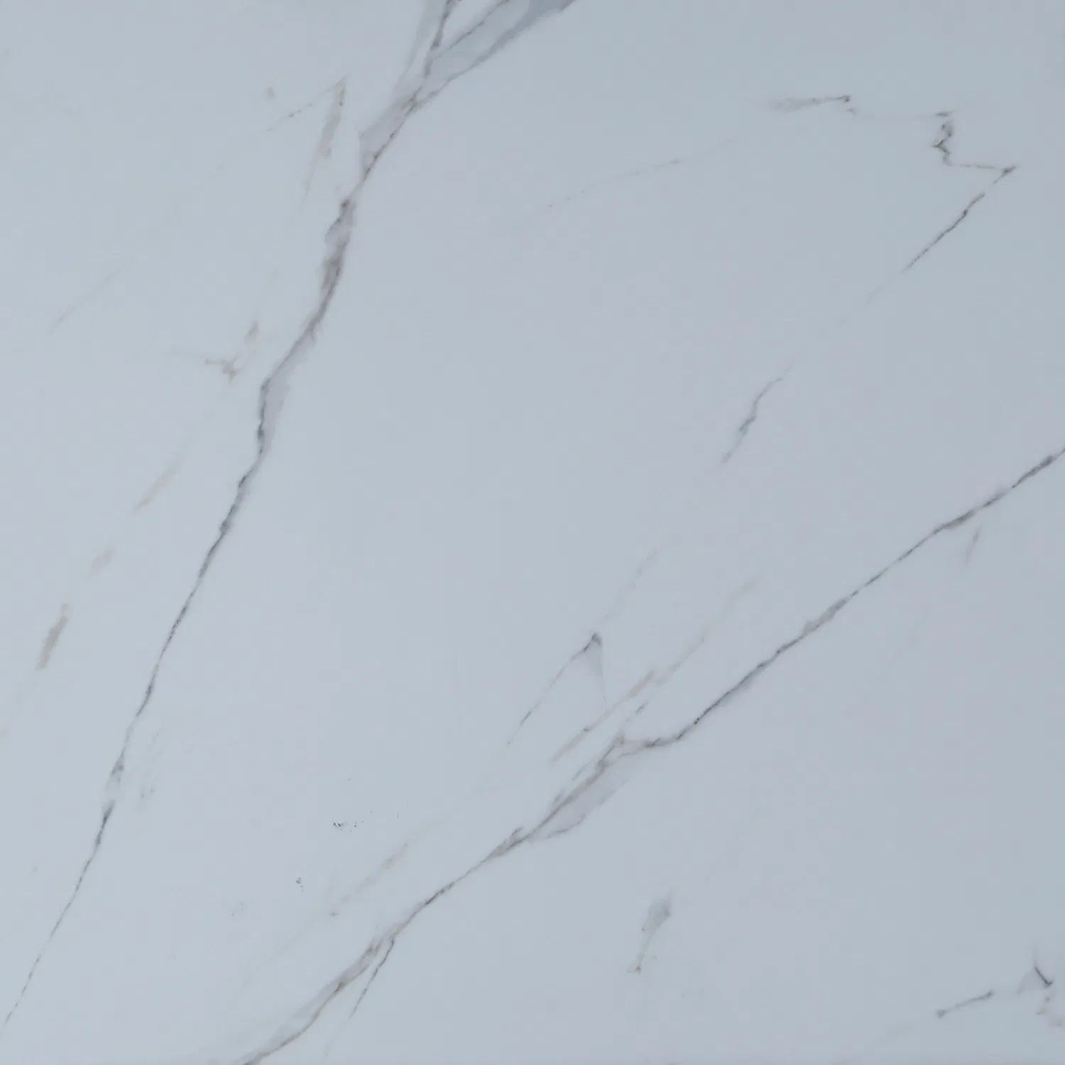 Foshan First Choice Bathroom Natural Cararra White Marble Full Polished Glazed Vitrified Ceramic Porcelain Wall Flooring Tiles