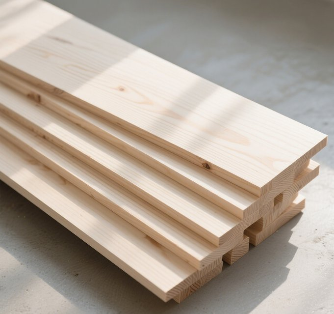 High-Quality Solid Oak Wood Stair Treads for Modern Interiors