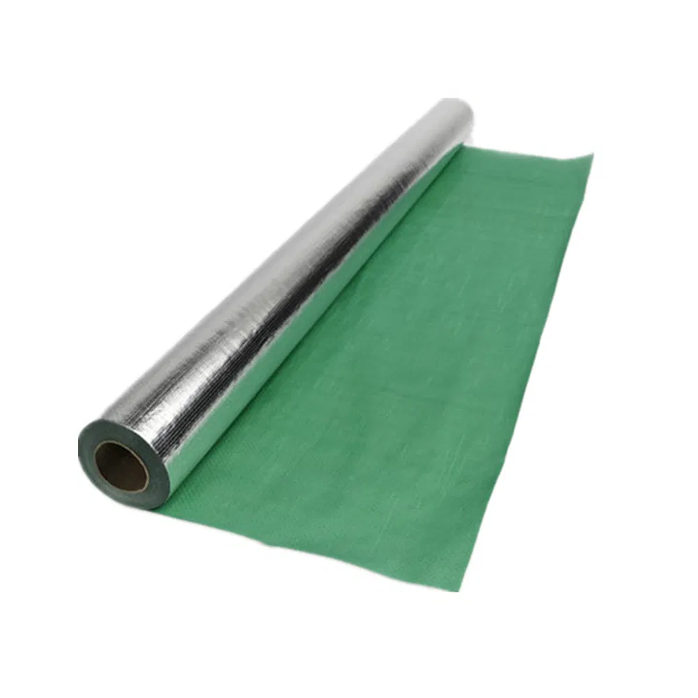 Reflex Micro-Perforated Light Duty Wall Insulation Radiant Barrier Foil Vapor Barrier Wall Roof Sarking with Aluminum Foil