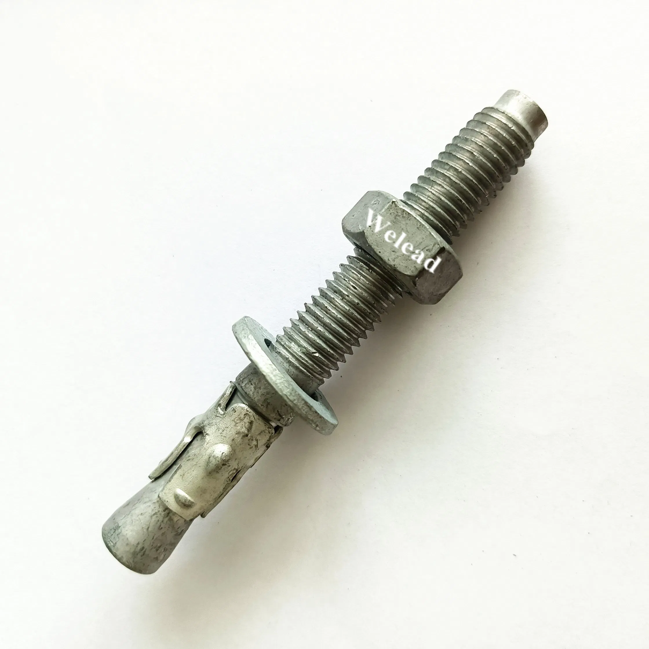 Клиновой анкер M6-M24 оцинкованный с гайкой