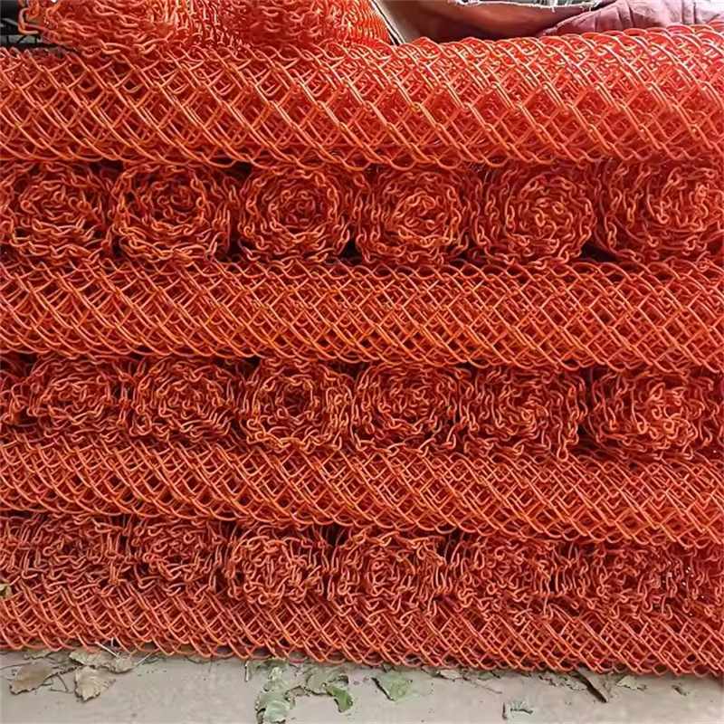 PVC Coated Chain Link Fence Green for Garden Protection