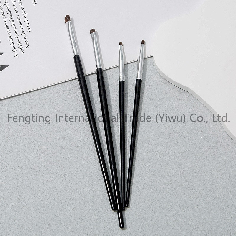 OEM ODM China Factory Wholesale Makeup Flat Private Label Applicator Scrub Gloss Tubes Thick Liner with Blending Lip Make up Brush