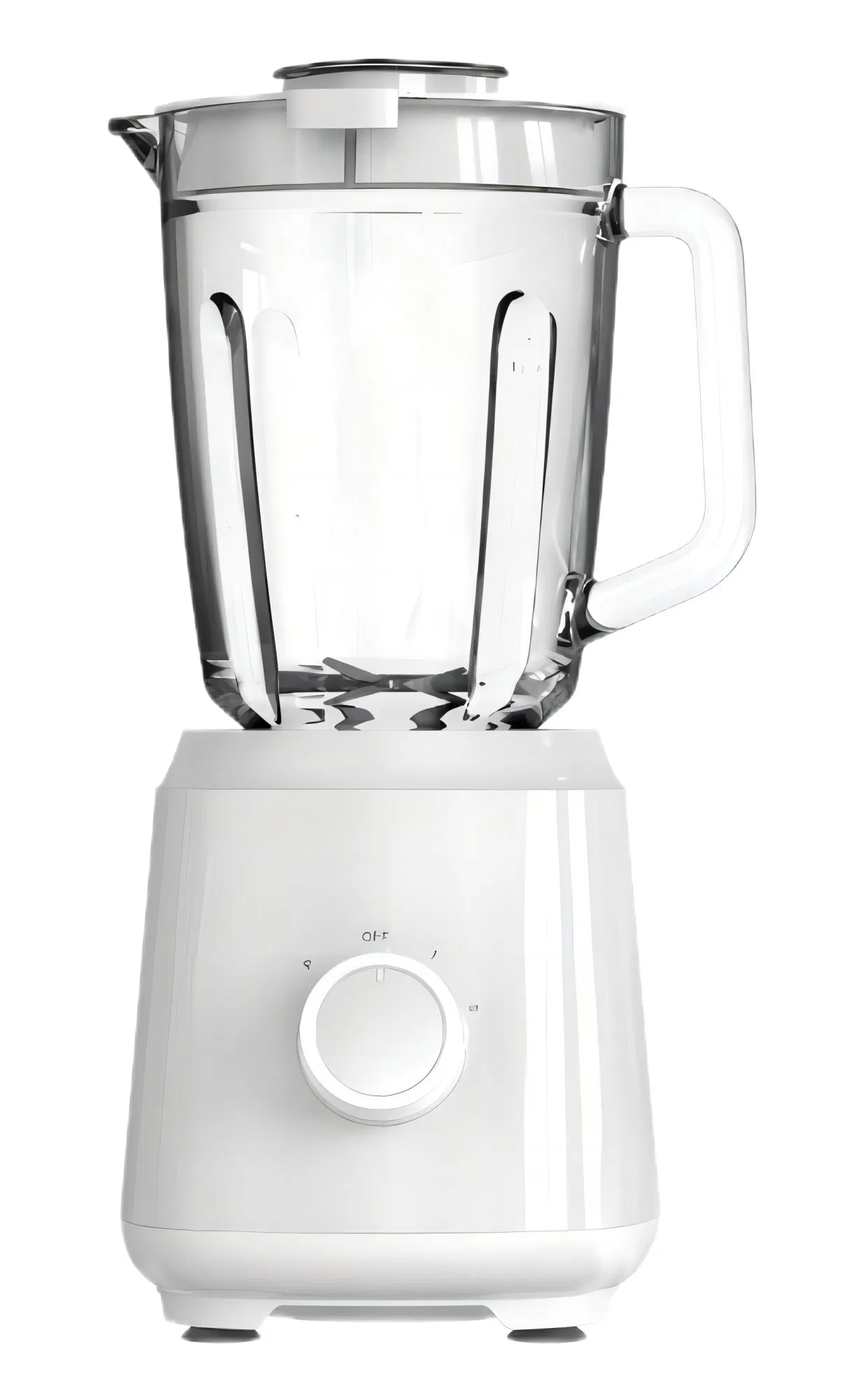 1.25L Glass Jar 2 Speeds Home Electrical Appliance Electric Glass Jar Table Blenders