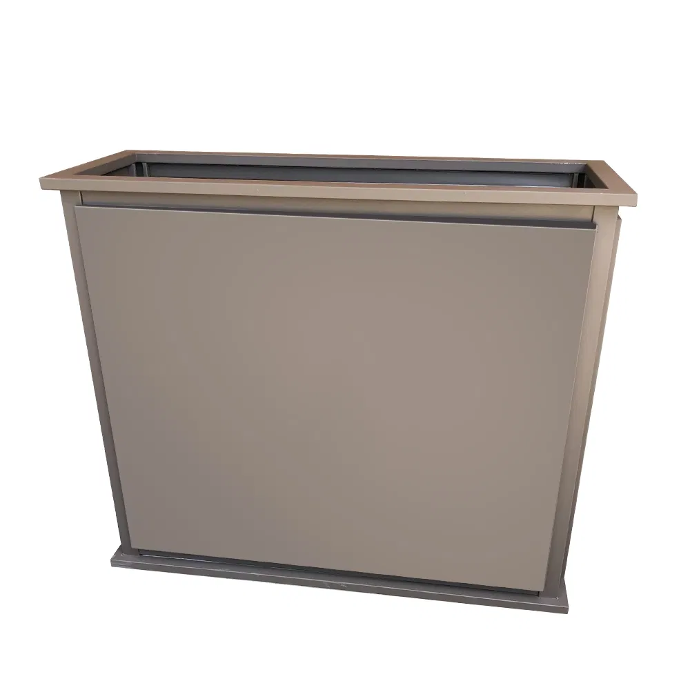 Large Rectangle Planter Box Outdoor Planters Wholesale Flower Tree Pots Classic Planting Carton Light Weight High Planter