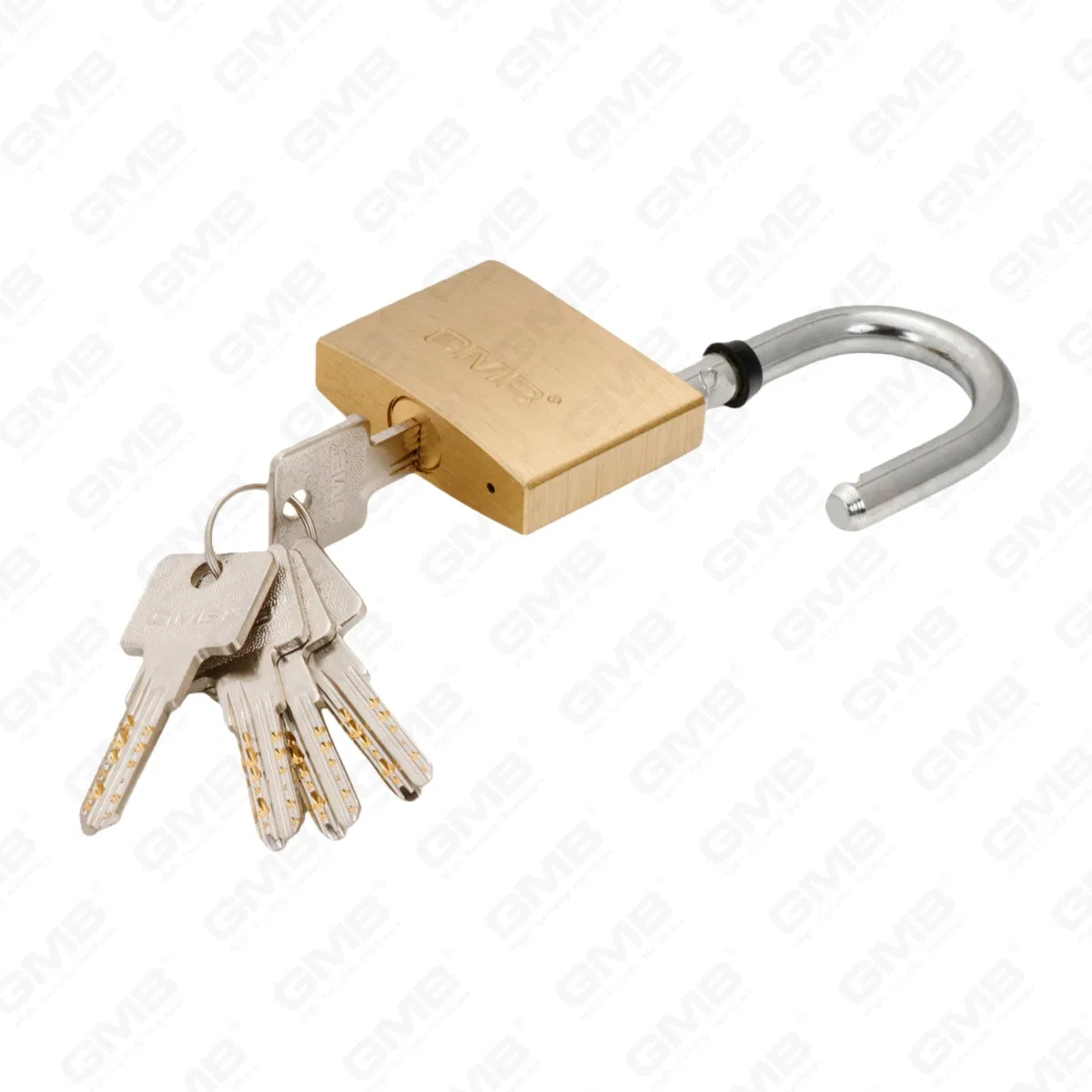 High Security Arc Type Brass Padlock with Computer Key (021)