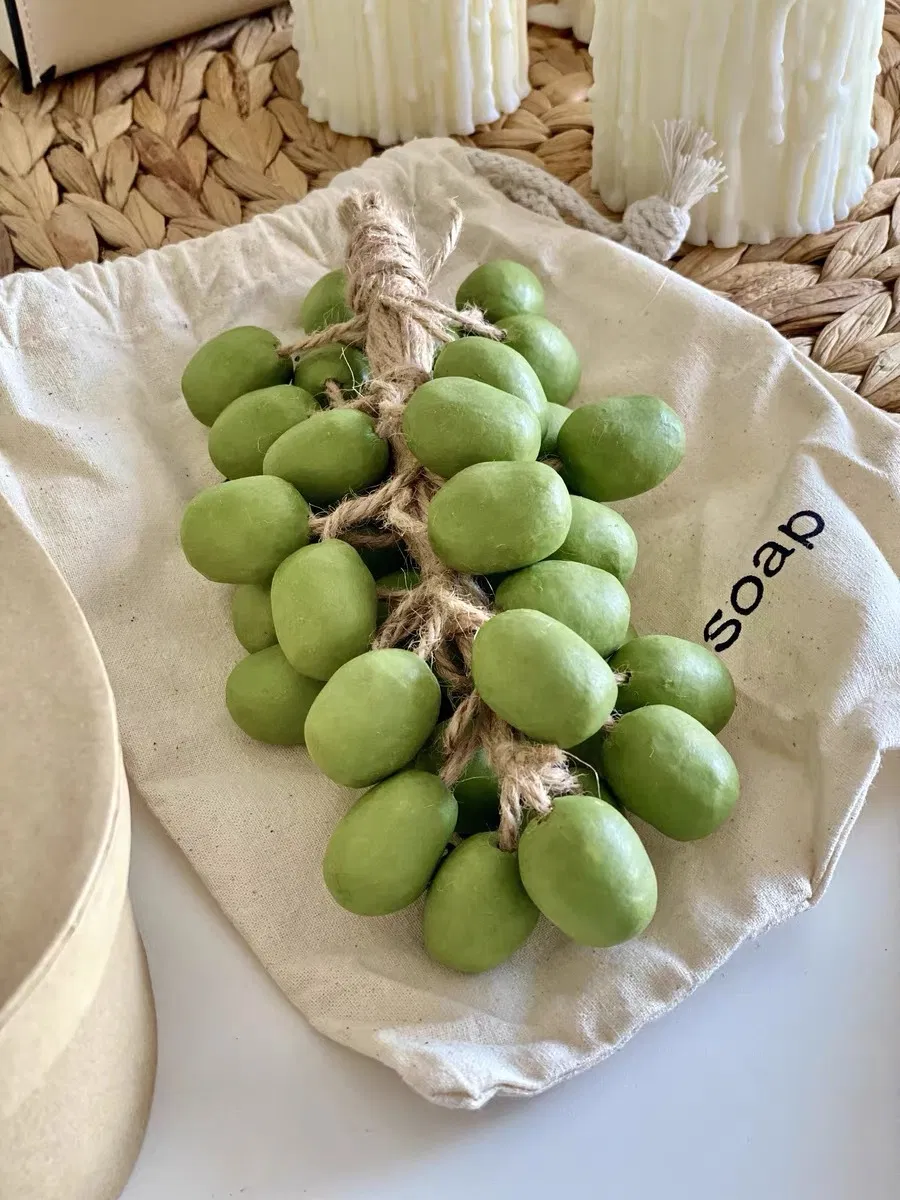 Natural Organic Plant Extract Handmade Grape Soap