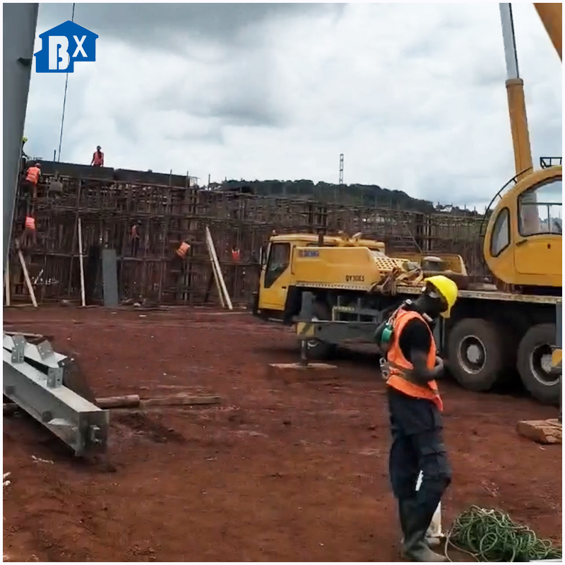 Modern Industrial Steel Structures for Reliable Workshop Spaces Industrial Steel Building Workshop with High Durability and Modern Design