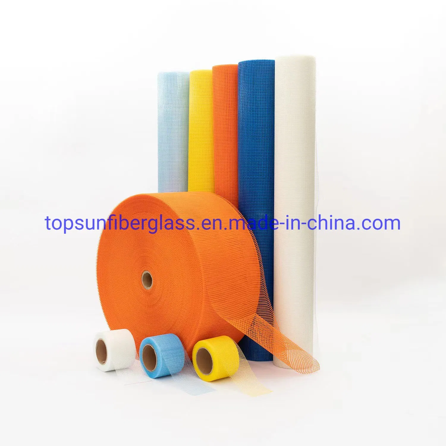 Fire Retardant & Fireproof Material Glass Rock Wool Materials 100GSM Fiberglass Mesh