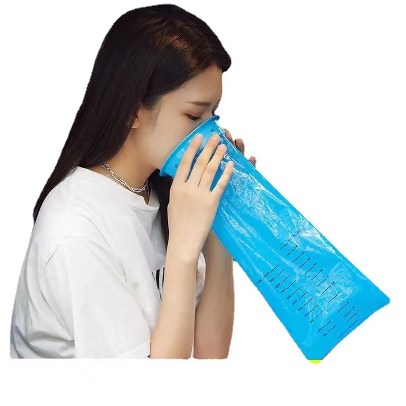 Disposable Airline Vomiting Bag Travel Sickness Anti-Vomiting Bag Emergency Car Vomiting Bag