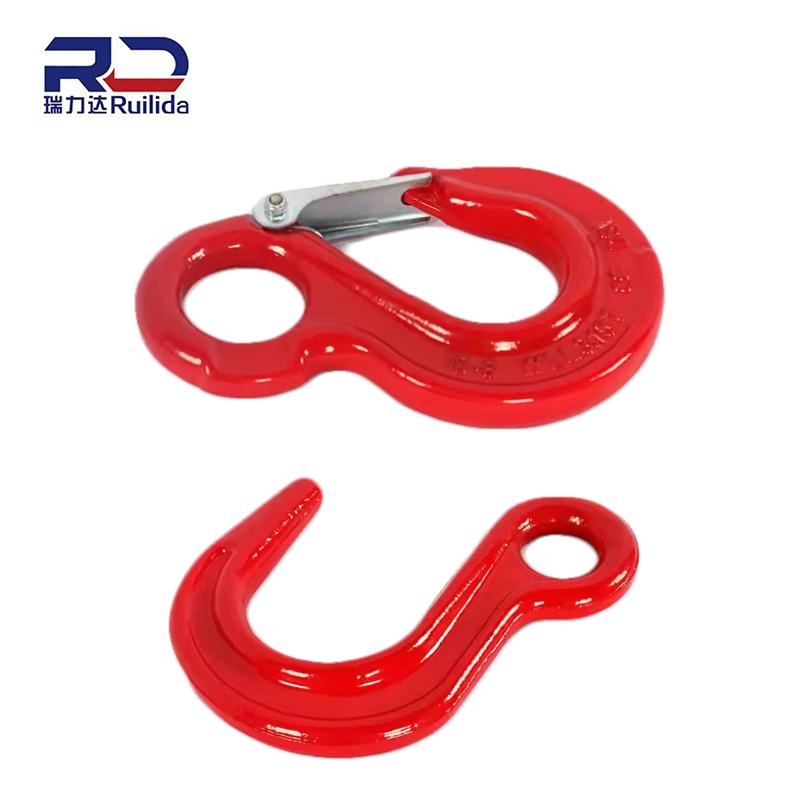 Hot-DIP Galvanized Carbon Steel Eye Hook - Anti-Rust for Construction Hoists (Bulk Discounts, 1-30T)