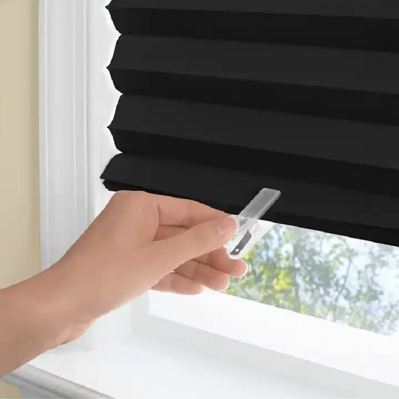 Manufacture Pleated Cordless Blind, Motor Home Solar Blind