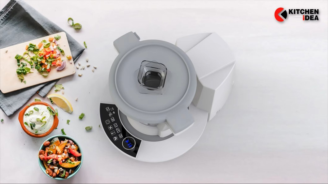 Smart Cooking Robot Food Processor with LED Display Jar 2/3.3L