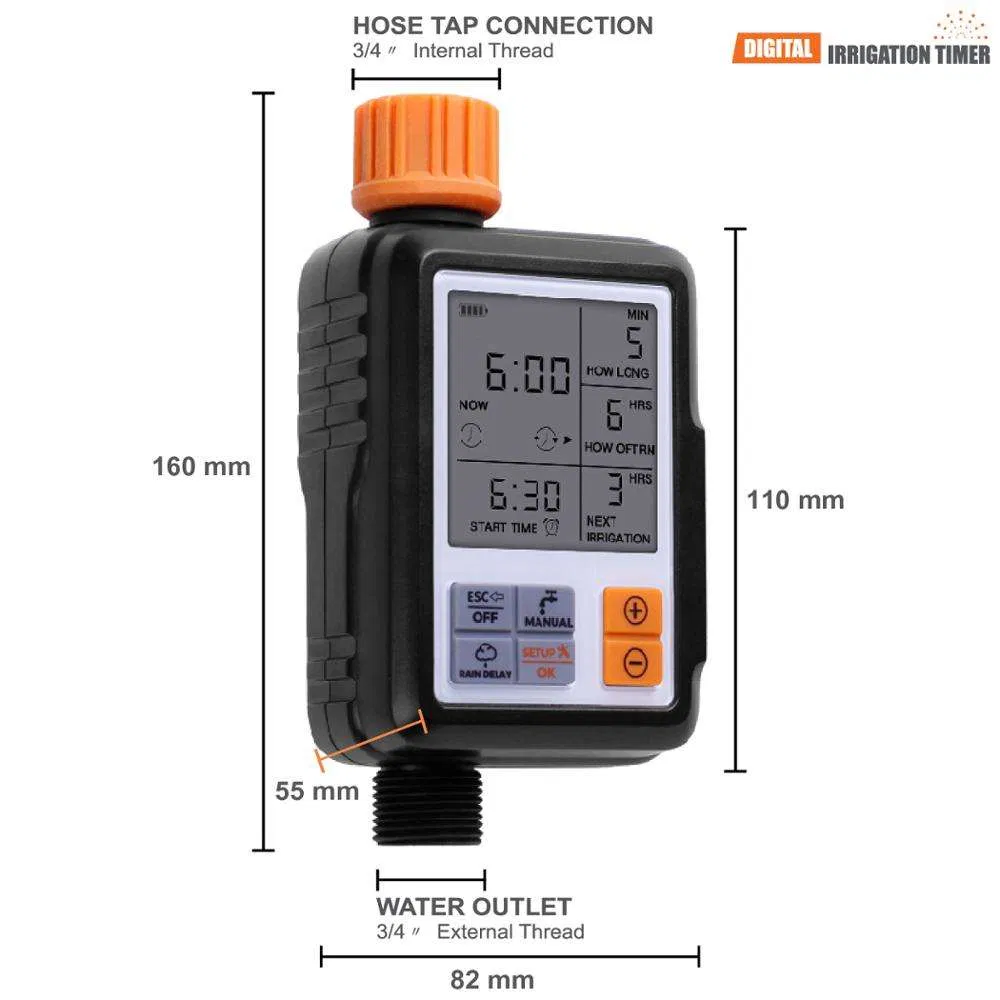 Smart Electronic Digital Irrigation Garden Irrigation System Water Timer Hct-311