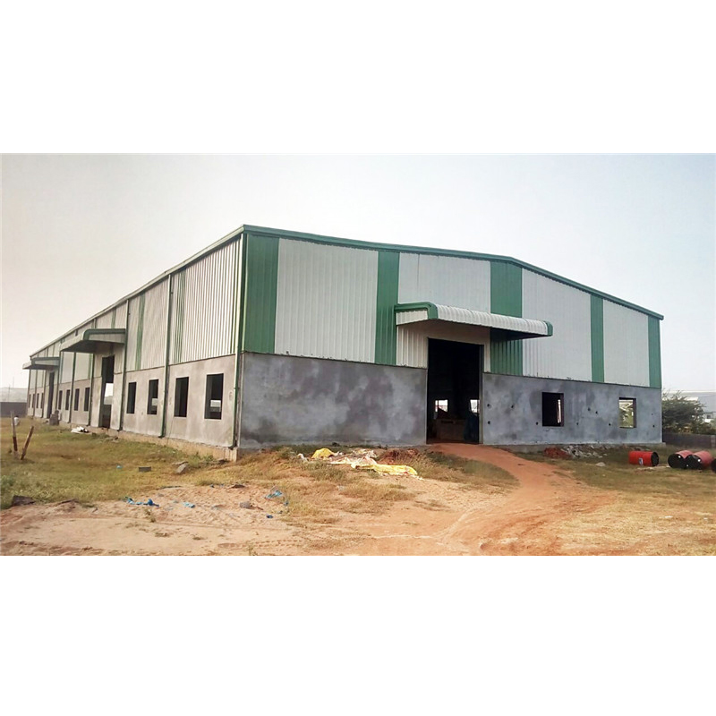 Pre-Engineer Hop Galvanized Steel Column Steel Structure Warehouse Building