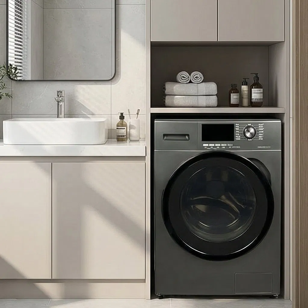 Sinoeuro Smart Inverter Front Loading Washing Machine for Efficient Cleaning