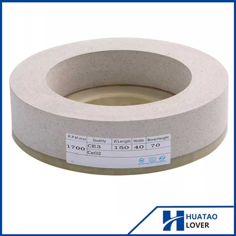 Straight Edged Machine Final CE Polishing Wheels for Glass Grinding X-3000/5000 Wheels