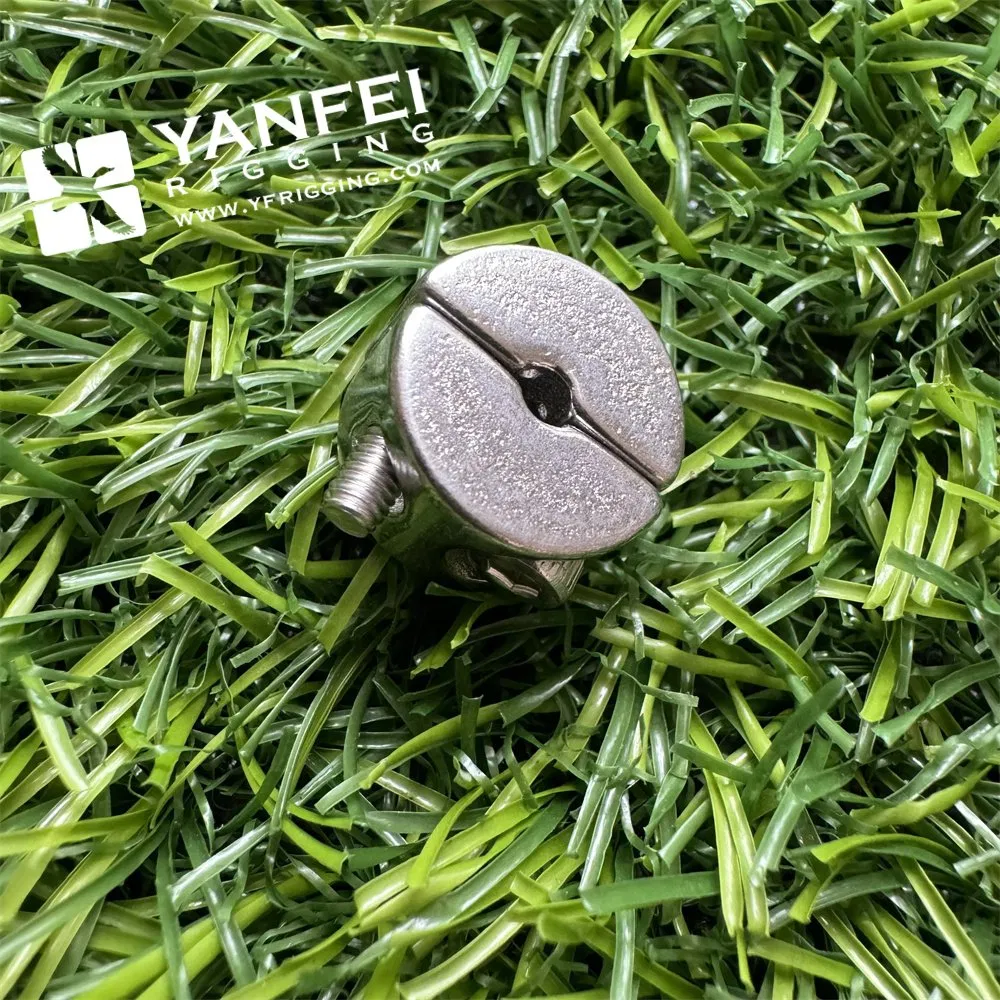 SS316 Wire Rope Stopper with 2 Clamping Ring