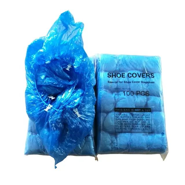 Disposable PP PE CPE Medical Waterproof Shoe Covers Shoes Protector Cover