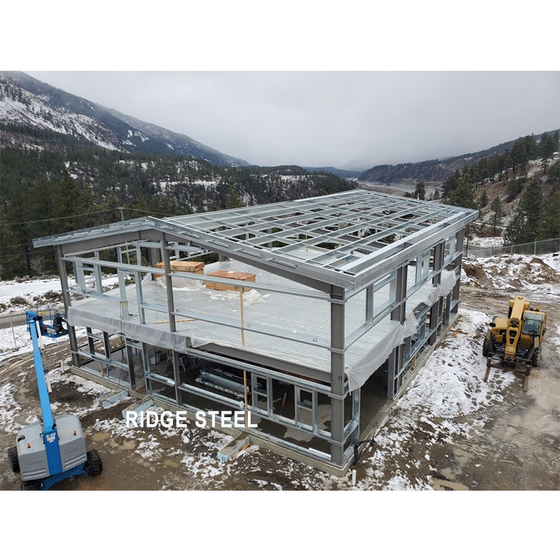 Ready Made Steel Structure Quick Assemble Prefabricated Factory Workshop Warehouse Shed