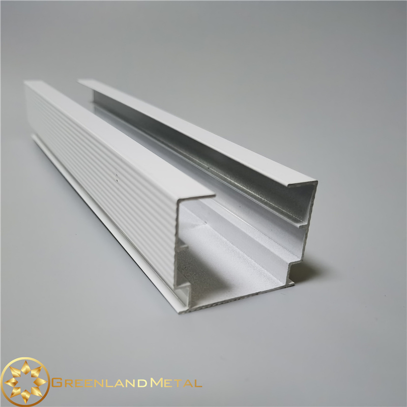 Anodised Vertical Blind Head Rail for Window Curtain