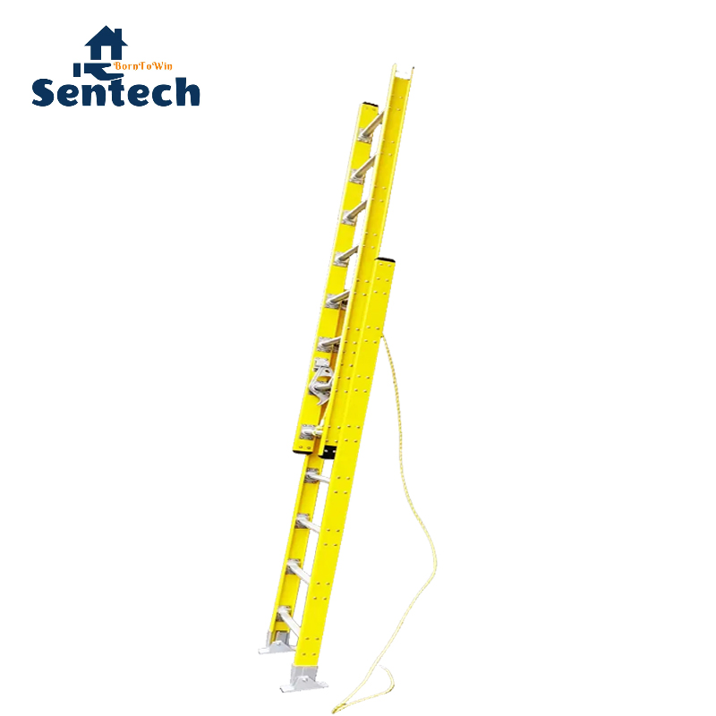 Durable Fiberglass Extension Insulitive Ladder with ANSI Certification for Safe Use