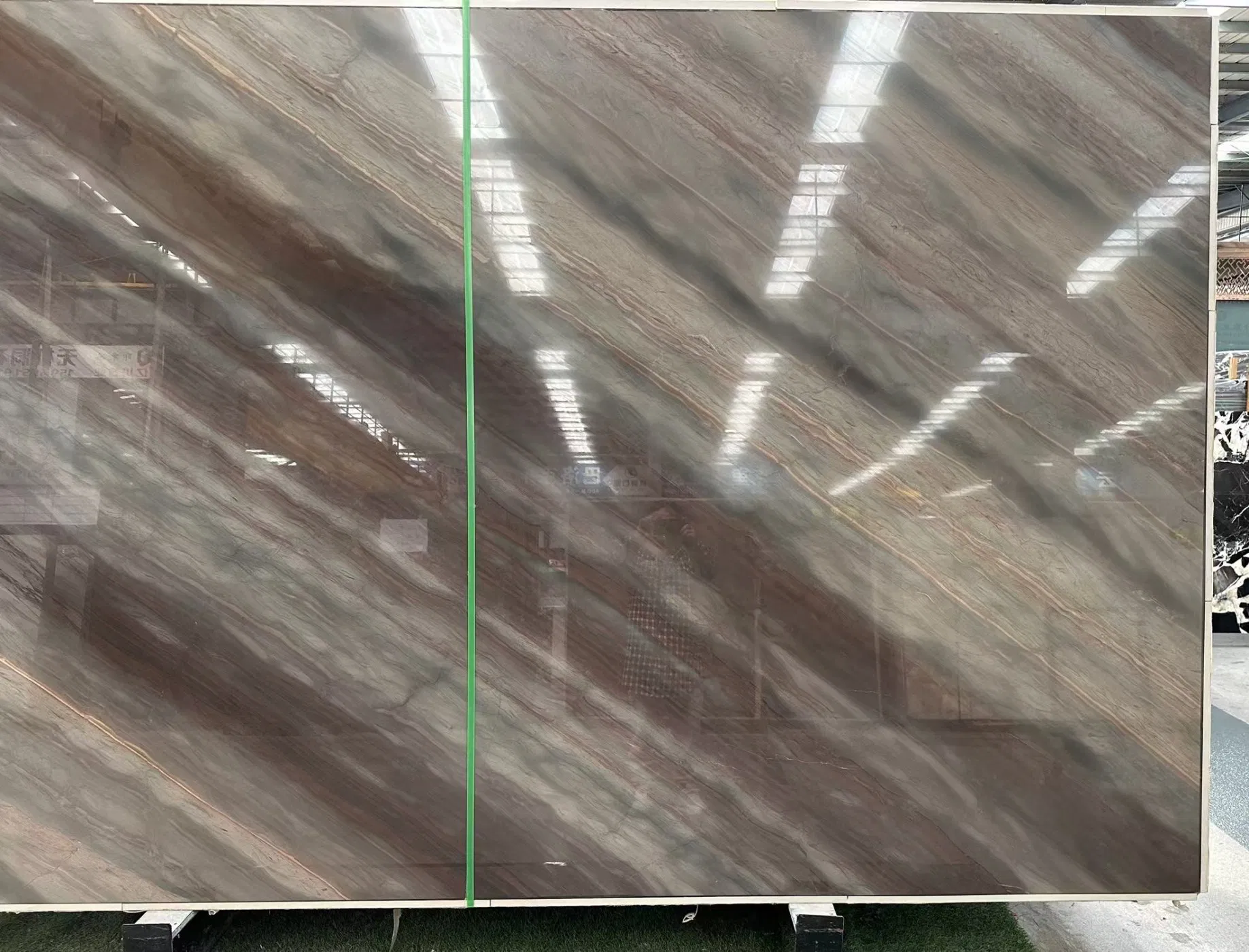 Natural Stone Marble Import Marble Jingya Brown for Wall Cladding Floor Tiles