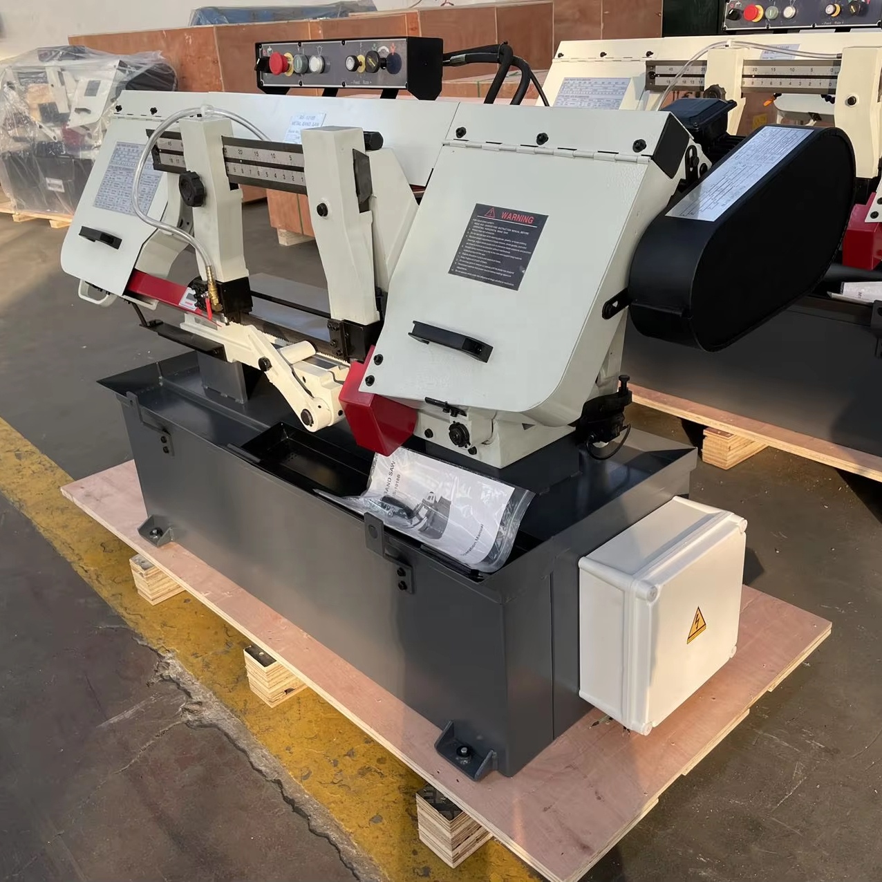 Ленточная пила по металлу стальная усиленная BS-1018B