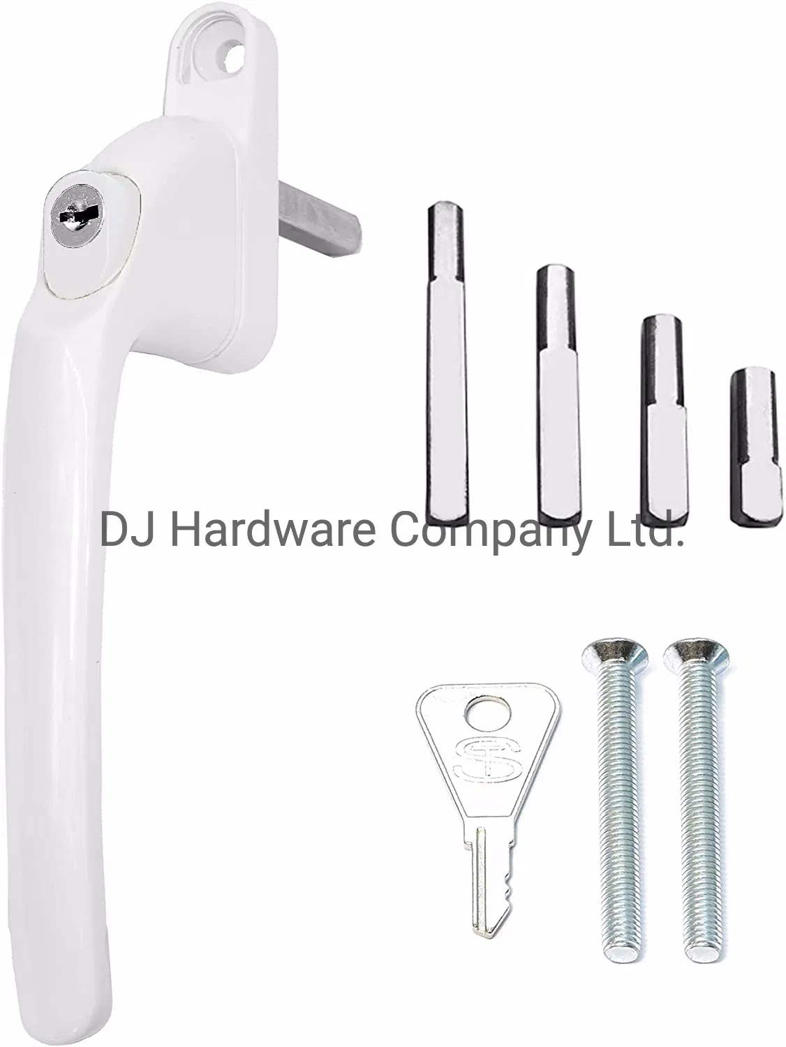 UPVC Universal Inline Lockable Window Handle Spindle Kit