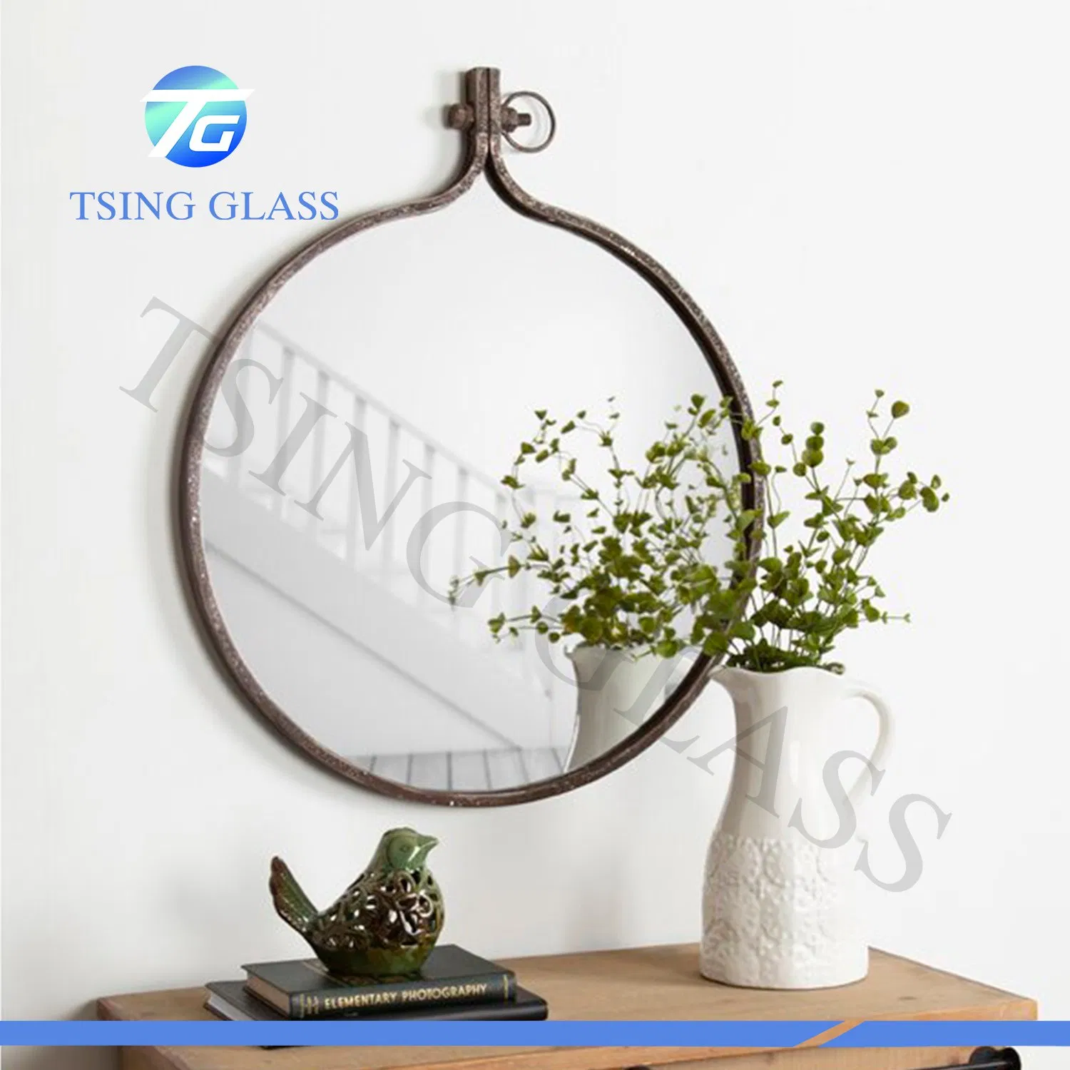 Silver / Aluminum / Copper Free / Lead Free Mirror 2-8mm for Bathroom / Bar / Hotel / Decoration