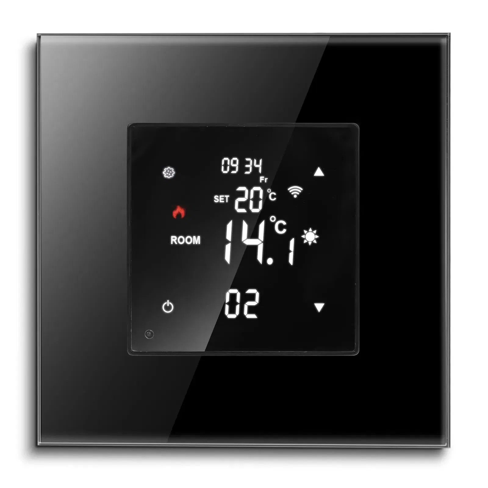 Bingoelec Zigbee Tuya Underfloor Water Heating Smart Switch Controller Gas Stove Wall-Hung Boiler Temperature Controller