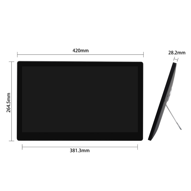 17.3 Inch 1080P Sensor Advertising Player Human Body Sensing Digital Photo Frame