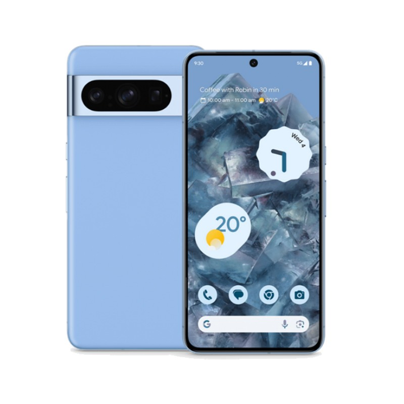 Original Pixel 8 PRO Smartphone 5g Android 128GB Used Unlocked Mobile Phone with GSM and LTE Cellular Support Cell Phone