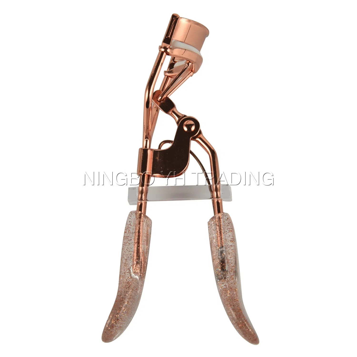 Eyelash Curler with Glitter Handle