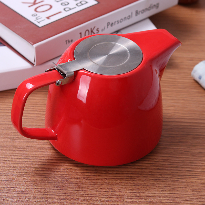 Large Teapot Stainless Steel Lid Loose Leaf Tea Bl13854
