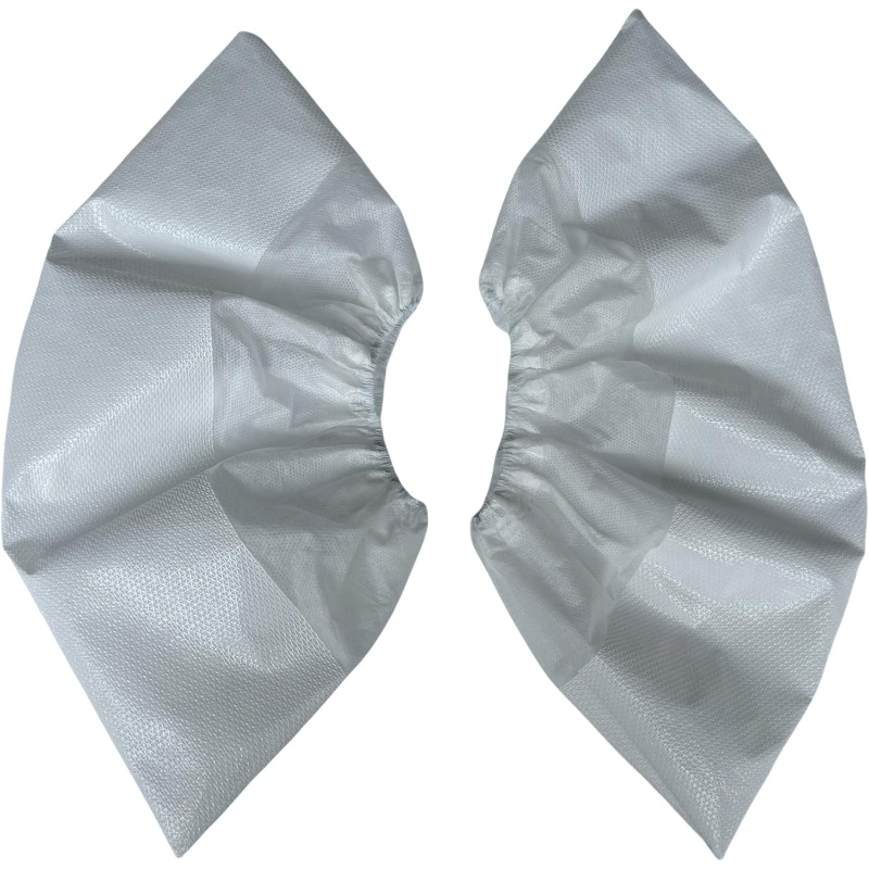 Non Slip PP+CPE Shoe Covers, Premium Soft Thickened Safety Boot & Shoe Covers for Household, Office, Laboratory