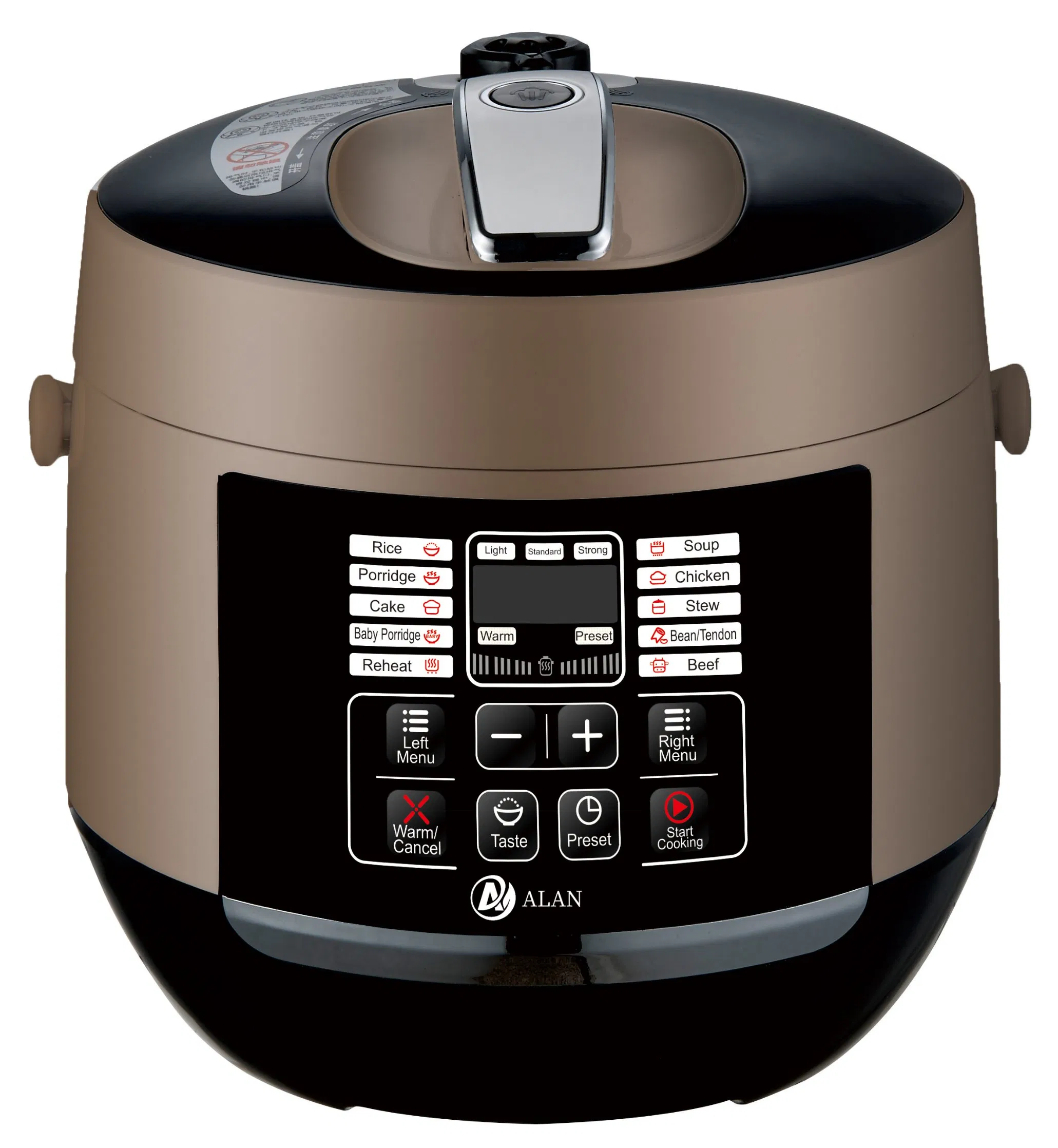 Hot Sale 12 in 1 4/5/6/8/10/12L Large Digital Panel Home Electric Pressure Cooker