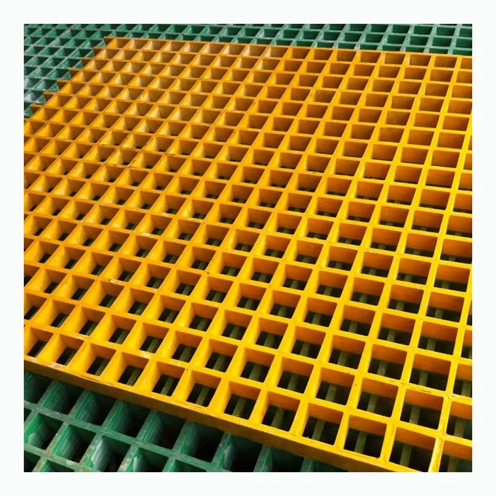 Best-Selling Items Reinforced FRP Grating Easy Installation Fiberglass Grating for Car Wash Mats