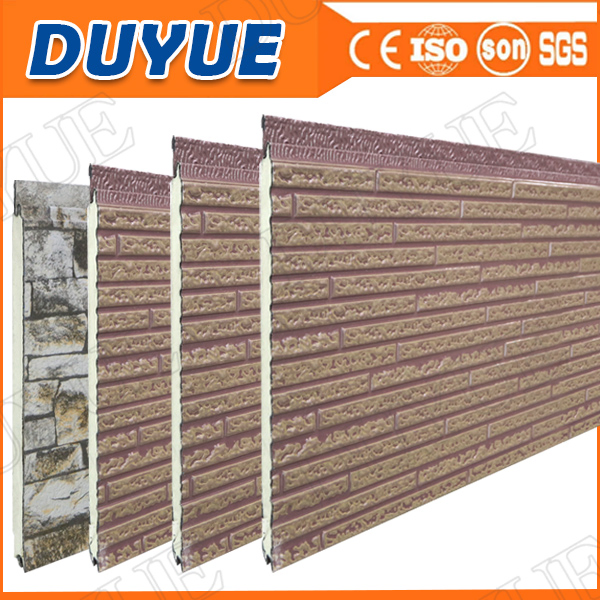 Al Zn Alloy Surface Brick Finish Polyurethane PU Foam Compound Cold Resistant Home Decoration Exterior Wall Siding/Exterior Wall Board/Heat Preservation Carved