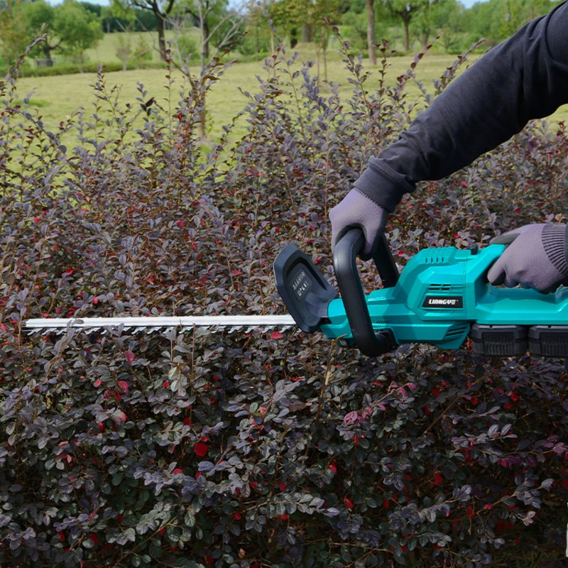 Liangye Battery Operated Garden Pruner Cordless Hedge Trimmer 40V