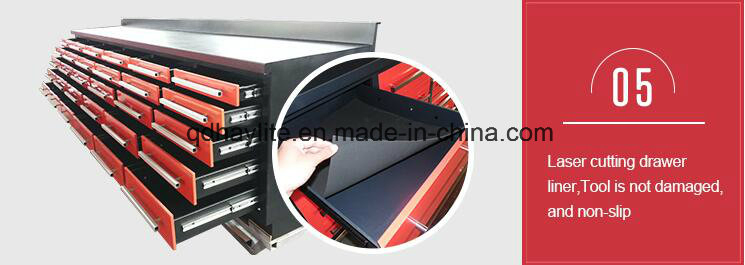 Heavy Duty Powder Coated Steel Tool Cabinet with Central Lock