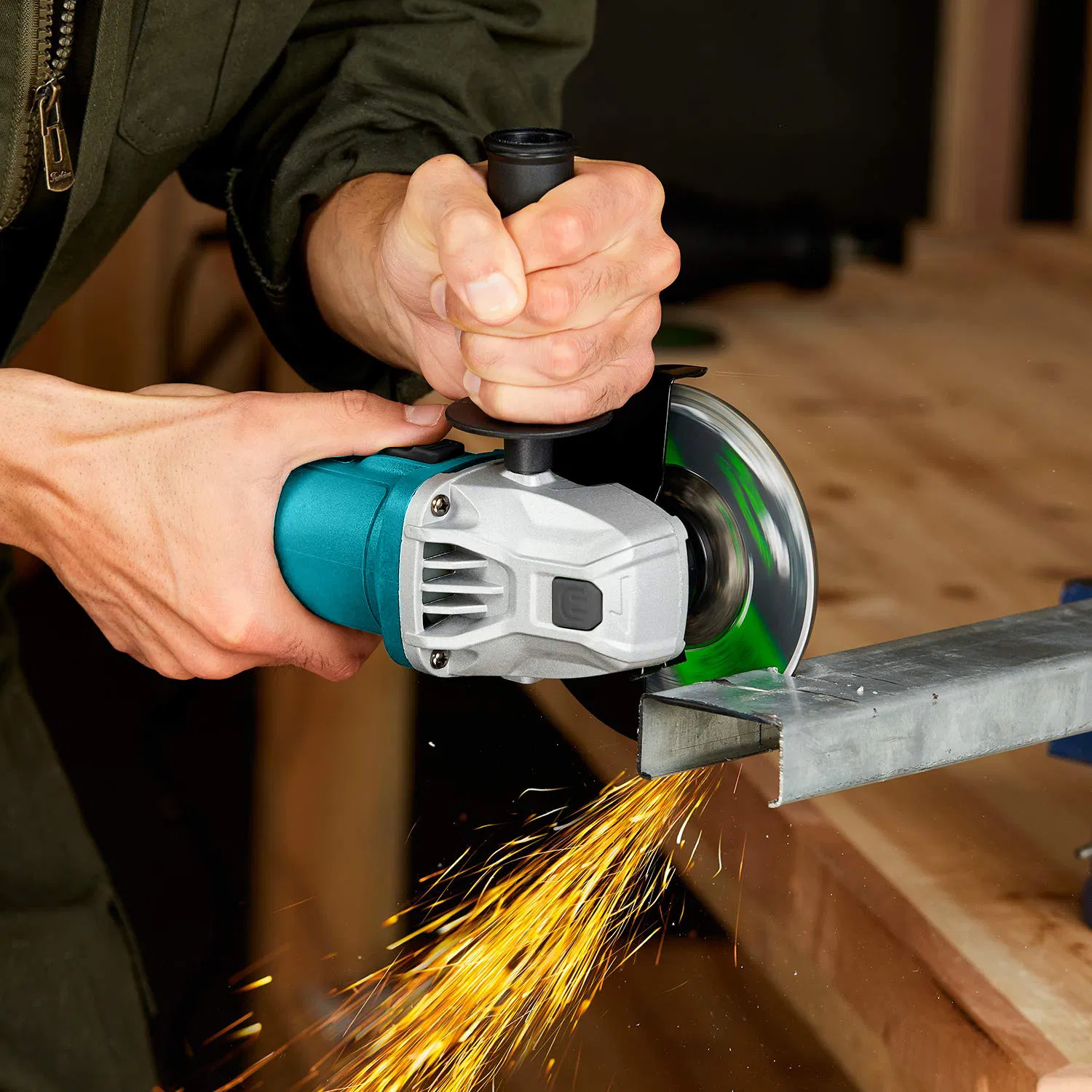 230mm Professional Electric Power Tools Angle Grinder with Soft Start (AG045-230)