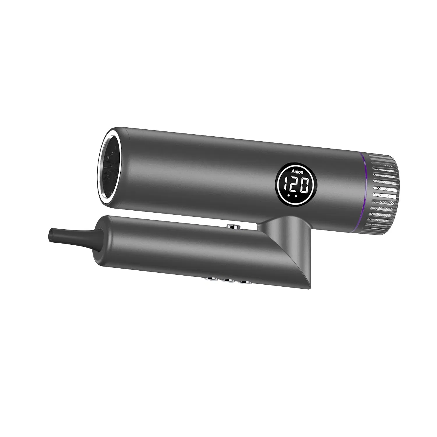 High Power 2000-2400W Foldable BLDC Anion LCD Display Hair Dryer