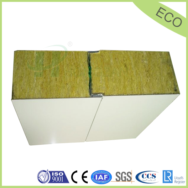 Thermal Insulation Sandwich Panel Rock Wool Composite Panel