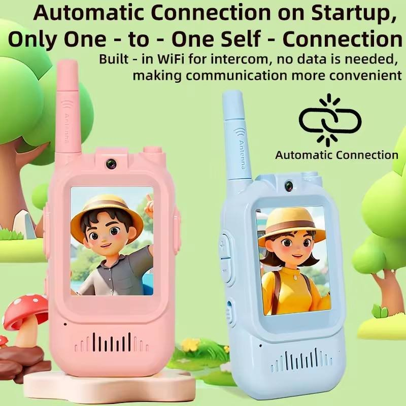 Детские рации с видео 2 дюйма, интерактивные